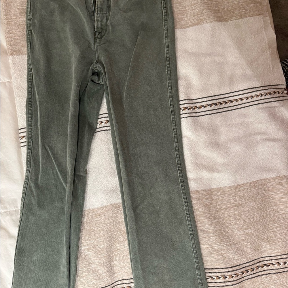 Good American Sage Green Denim